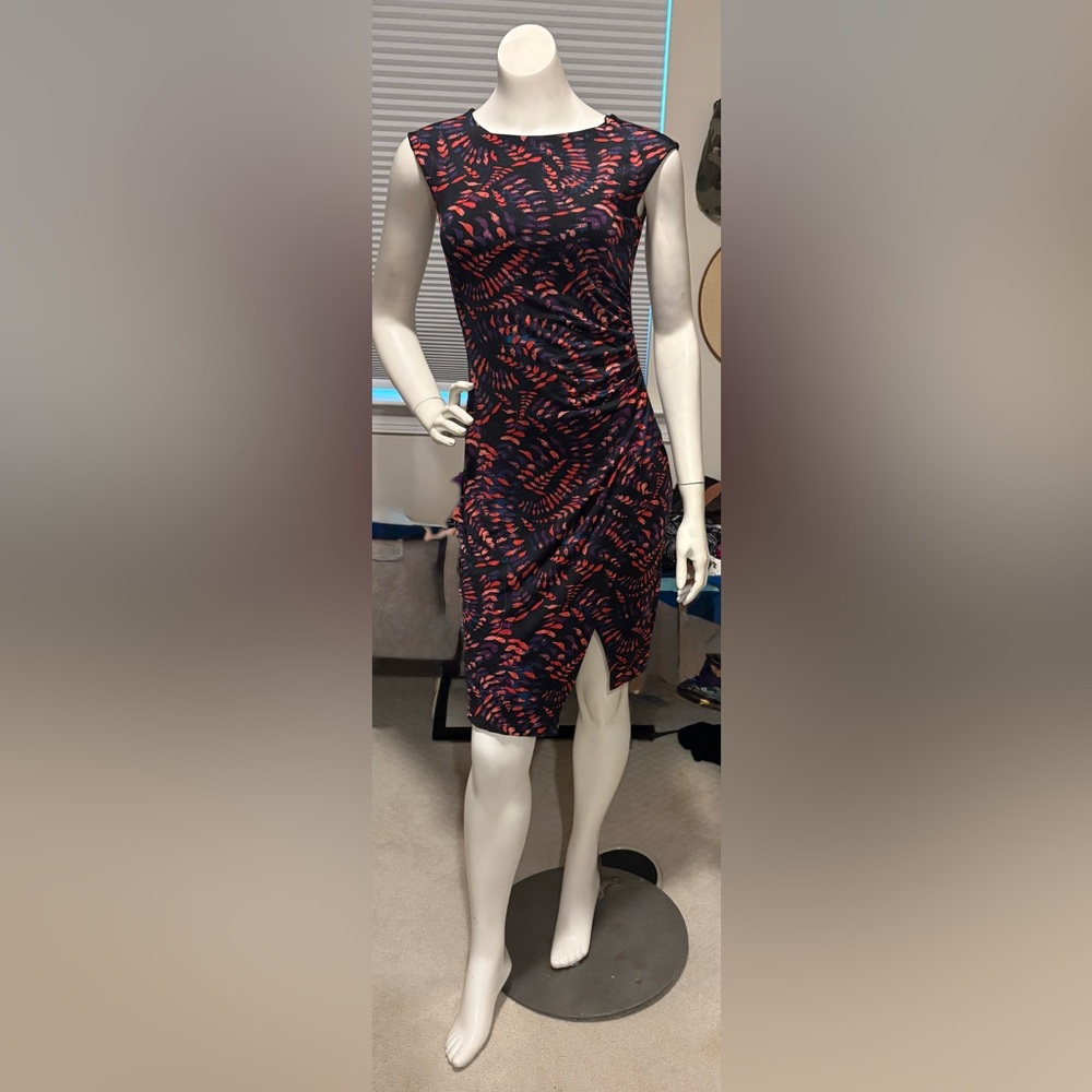 Verse Sleeveless Patterned Dress